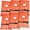 Adult Orange, variant on 6 Pack Coast Guard approved life jackets. High visibility color Type II keyhole life vest in classic May West style. Compliance flotation device