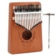 thumbnail image 2 of Kalimba De 17 Teclas, Piano De Pulgar Kalimba De Caoba, Piano De Dedo Portátil, Marcas De Notas Musicales Grabadas Con Láser, Instrumento Musical Para Principiantes, 2 of 7