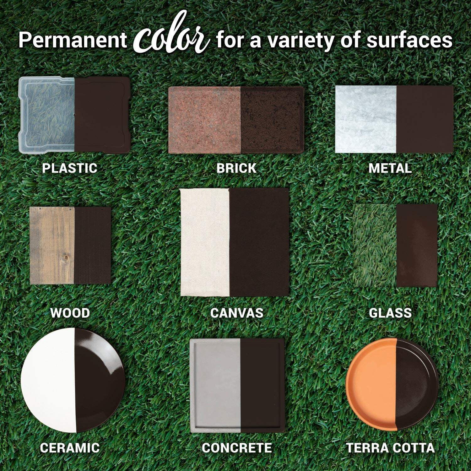 COLORSHOT Metallic Spray Paint, Designer Sunglasses (Oil Rubbed Bronze) 9 oz. 4 Pack, Fast-Drying Acrylic Paint, Indoor & Outdoor Use