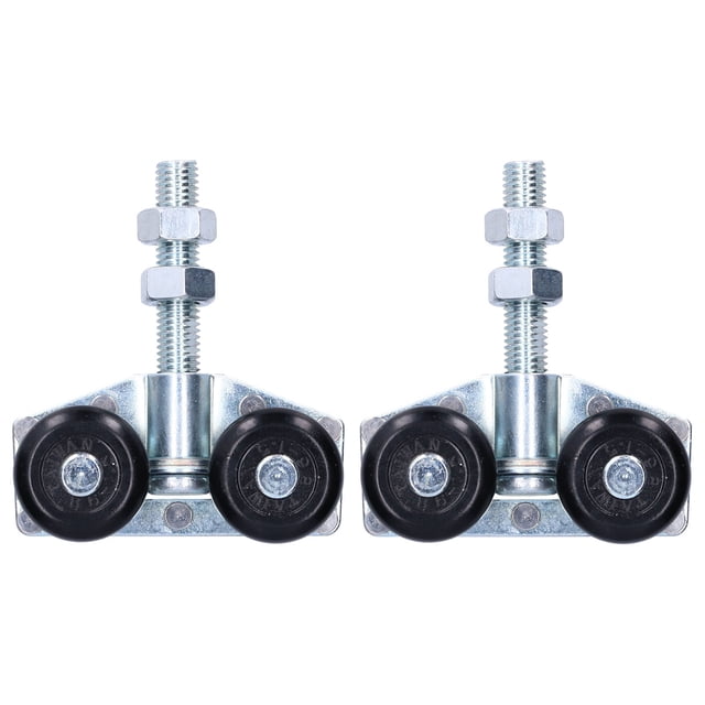 Quincaillerie de Porte, 2 Pcs Roue de Porte Coulissante Installation Facile