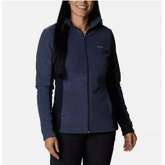 Columbia Women Size X-Small Basin Trail III Full Zip Fleece Jacket Sweatshirt Blue