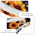 thumbnail image 3 of Starry Sky Sunflower Butterfly Swimsuit Bikini Set, Detachable Sponge, Adjustable Strap, Two-Pack - Ideal for Beach, Pool, Vacay, 3 of 6
