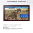 thumbnail image 2 of ArtToFrames 27.6x15.75 Inch - 70x40 CM Brown Puzzle Frame for 100 piece Puzzles.1.25 Inch Custom MDF Puzzle Frames, Mahogany - Comes with Economy Acrylic, 2 of 6