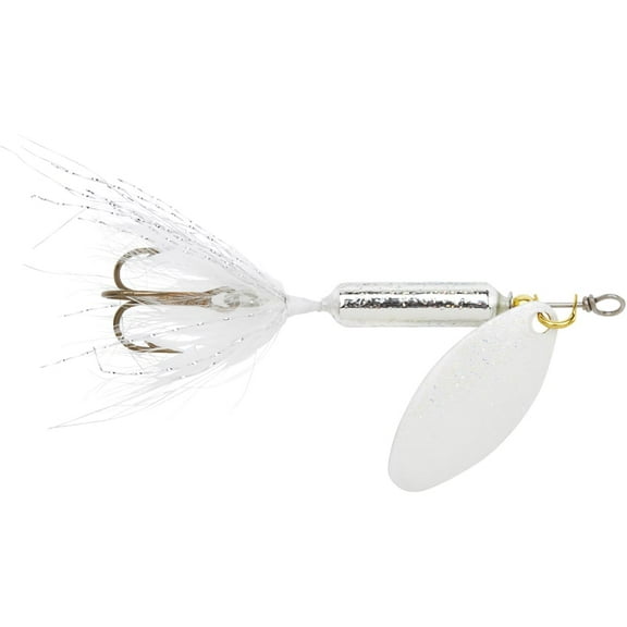 Yakima Bait Worden's Original Rooster Tail Lure, Shimmer Silver, 1/8 oz.