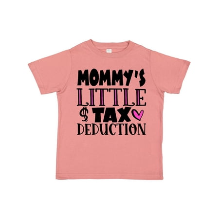 

Inktastic Mommy s Little Tax Deduction Pink Hearts Gift Toddler Boy or Toddler Girl T-Shirt