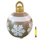 thumbnail image 1 of Navidad Bola De Navidad Inflable De Pvc De 24 Pulgadas Con Bomba Juguete Para Niños Decoración Del Árbol De Navidad Vacaciones Patio Al Aire Libre Decoraciones De Navidad matsuzay HA046669-01, 1 of 6