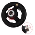 thumbnail image 3 of Unique Bargains 4-inch Diameter Plastic Round Hand Wheel w Revolving Handle, 3 of 4