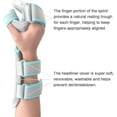 thumbnail image 2 of Hand Splint Support,Anti-Spasticity Finger Splint Stroke Rehab Equipment,Adjustable Finger Orthoticsfor Stroke/Hemiplegia &Traumatic Brain Injury 000 0705 (Color : Left, Size : Large), 2 of 5