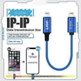 thumbnail image 3 of ISOFT IS-003A Data Transmission Cord Lightning to Lightning Easy Copy Data Cable for iPhone, 3 of 4