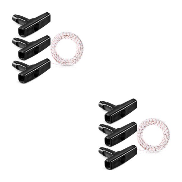 Kenally 1 Set Lawn Mower Starter Recoil Hard Wear-resistant Brush Rope Edger Convenient Hand-held Pulling Cord Trimmer Generator Como se muestra 2piezas