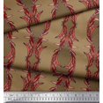 thumbnail image 3 of Soimoi Rayon Fabric Stripe & Ogee Damask Decor Fabric Printed Yard 56 Inch Wide, 3 of 3