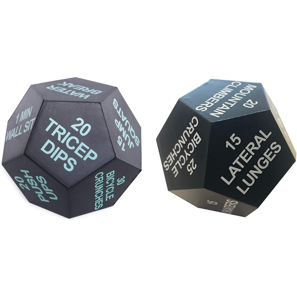 Series8 Fitness 12 Sided Exercise Dice Fitness, Gym Series8 Fitness 12 Sided Exercise Dice Fitness, Gym