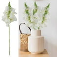 thumbnail image 2 of Firlar Snapdragon Artificial Flowers, Ongmies Artificial Flowers Real Antirrhinum Flowers 16.14 Inch Spring Flower Bouquet for Home Garden Wedding Decor Floral Arrangement, 2 of 8
