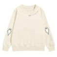 thumbnail image 4 of Mercatoo Season Girls Sweatshirt Print Long Sleeve Pullover Multiple Color Options for Casual Wear and 5t Girls Clothes Winter, 4 of 5
