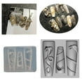 thumbnail image 5 of Artistics Sturdy Snake Silicone Nails Mould for Making Flexible Materials Accessory with Various Nails Lengths Sizes, 5 of 9
