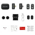 thumbnail image 3 of LARK A1 Combo Wireless Microphone System with USB-C RX, Lightning RX, Charging Case (Space Gray), 3 of 7