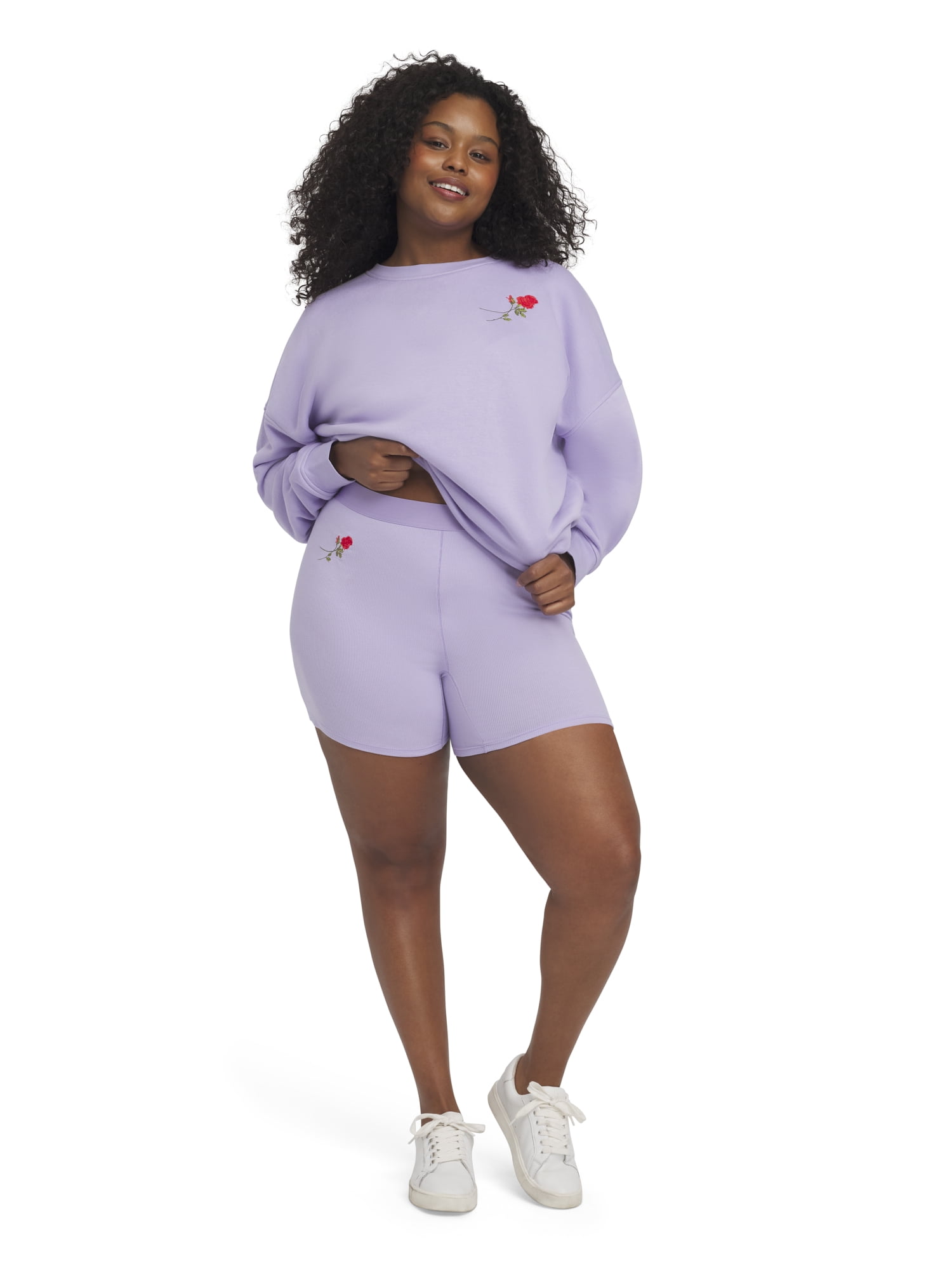 Mills by Millie Bobby Brown Women's Embroidery Bike Short, Sizes XXS-XXL
