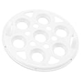thumbnail image 3 of Cuiseur à œufs domestique 350 W, 2 couches, 14 œufs à la fois, arrêt automatique, sûr et durable, en PP, avec verre doseur, pour la maison, 3 of 4