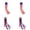B*2+E*2, variant on YYYMEIII 4PCS 40 Inch Embroidered USA Flag Windsock, Patriotic Red White Blue Outdoor Wind Sock for 4th of July Memorial Day Outside Decor