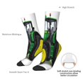 thumbnail image 4 of Goofa big farm tractor Printed Men's Crew Socks, Soft Durable Breathable Moisture-Wicking with Odor Control Cotton socks, 4 of 6