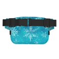 thumbnail image 3 of Disketp Christmas Snow Riñonera de Doble Capa, Bolsa de Cintura Ajustable para Viajes, Correr y Senderismo, Riñonera Ligera para Hombre y Mujer, 3 of 9