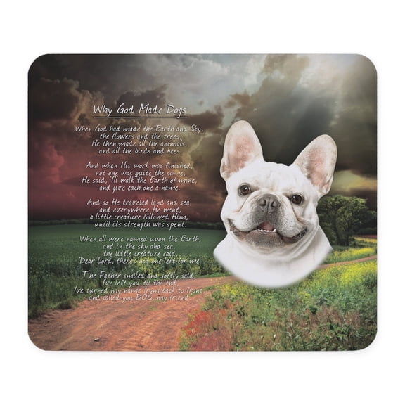 CafePress - Godmadedogs(Button) Mousepad - Non-slip Rubber Mousepad, Gaming Mouse Pad