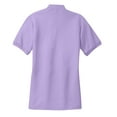thumbnail image 5 of Port Authority L500 Ladies Silk Touch Polo, Bright Lavender, 6XL, 5 of 5