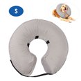 thumbnail image 1 of Labymos Pet Protective Inflatable Collar Soft Comfortable Washable Donut Design Dog Recovery Collars, 1 of 8