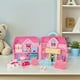 thumbnail image 5 of 1 juego de exquisito villa mini casa rosa niña juguete de regalo con luces de simulación, 5 of 8