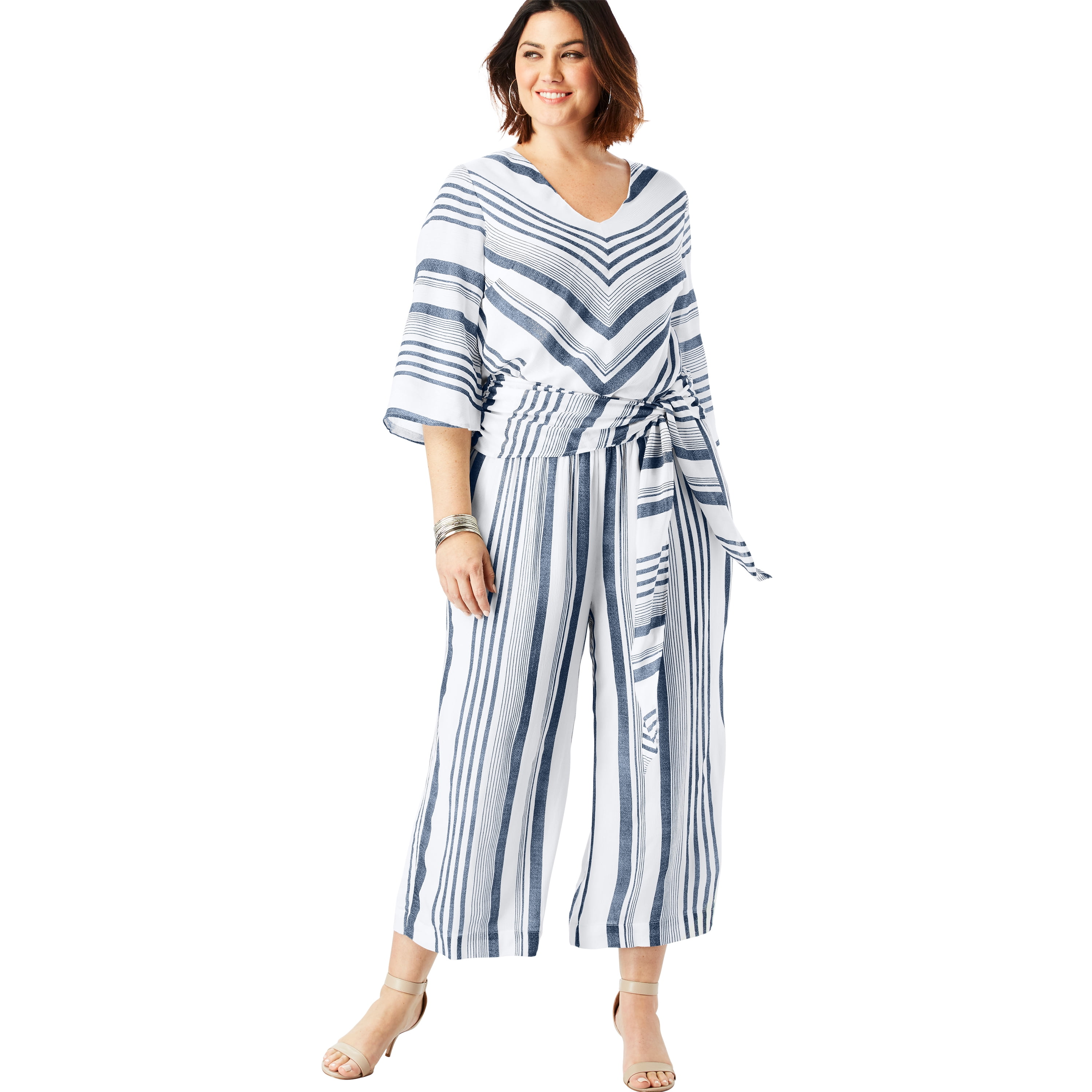 crinkle jumpsuit culotte