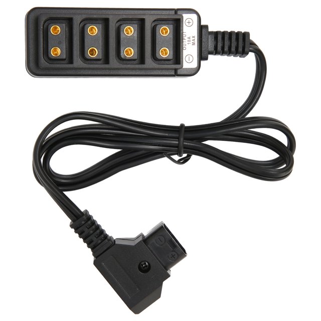 D Tap Maleto Port D Tap Female Hub Adapter,D Tap Male to D Tap Maleto Port D Tap Female Splitter Power Cable D Tap Maleto Port D Tap Female Power Supply Line Enhanced Durability