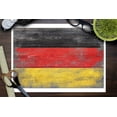 thumbnail image 3 of Rustic Germany Country Flag (9x12 Wall Art Print, Home Decor), 3 of 3