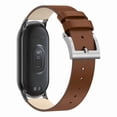 thumbnail image 2 of Correa de Piel y Acero Inoxidable para Xiaomi Mi Band 9/8 con Mica Protectora, 2 of 4
