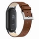 thumbnail image 2 of Correa de Piel y Acero Inoxidable para Xiaomi Mi Band 9/8 con Mica Protectora, 2 of 4