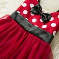 thumbnail image 4 of Youmylove Toddler Girls Polka Dots Princess Party Holiday Fancy Party Tutu Birthday Dresses Stylish Dailywear, 4 of 6