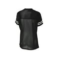 thumbnail image 6 of Ladies Football Replica Jersey Color Black/White 2X-Large Size, 6 of 10