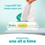 Baby Wipes Pampers Sensitive 1008 Wipes, 18X