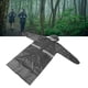 thumbnail image 1 of Chubasquero, Poncho De Lluvia De Tela Oxford De Moda Negro Transpirable Impermeable Con Capucha Para Sanitario Para El Servicio, 1 of 7