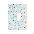 thumbnail image 1 of Carpeta de 5 pliegues con diseño floral azul, organizador A4 expandible con 8 bolsillos, clasificador de documentos, acordeón de plástico, para oficina y papelería, carpeta para bolígrafos., 1 of 4