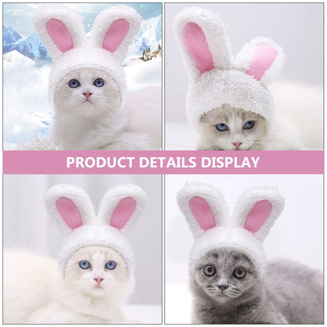 TABLETREANDS 1Ud Decorativa Para Mascotas Con Orejas De Adorable Y