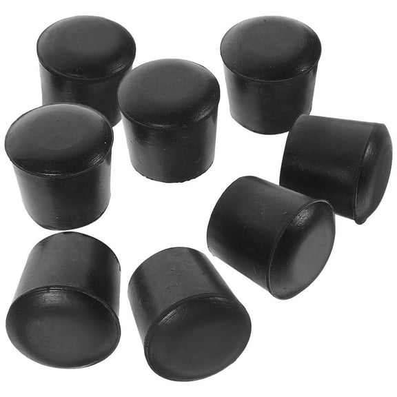 SEWOART Kitchen Pad Protector Rubber Black 8Pcs