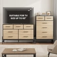 thumbnail image 2 of EDTara Commode en Bois avec 6 Tiroirs Spacieux, Organisateur de Rangement Autoportant pour Garde-Robe pour Salon Ou Chambre, 2 of 7