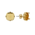 thumbnail image 1 of Gita Jwl Stn Stng for Swar Crystal Std Post Earrings for 10mm Csh 1 Pair Gld Plt, 1 of 1