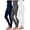White|Navy|Gray, variant on 3-Pack Women High Waist Fleece Lined Tummy Control Full Length Leggings Winter Compression Top Legging Pants