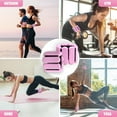 thumbnail image 7 of Pilates Wrist & Ankle Weights for Women, Wearable Strong Arm & Leg Weights Set of 2(1Lbs Each), Adjustable Ankle Weights for Walking, Yoga, Dance, Barre,Gym, 7 of 7