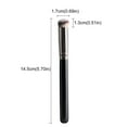 Linjieee Concealer Under Eye Mini Angled Flat Top Nose Brush For