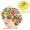 Style 13, variant on Hair Styling Bonnet Double Sided Reversible Satin Bonnets Sleeping Cap Hair Styling Caps Headwear