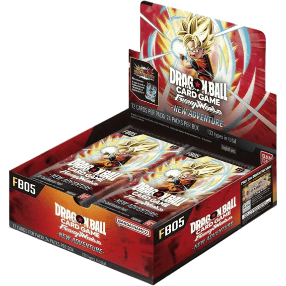 Dragon Ball Super TCG: Fusion World - New Adventure FB05 Booster Box (24 Packs)