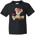 thumbnail image 3 of Inktastic Baseball Teddy Bear Youth T-Shirt, 3 of 5
