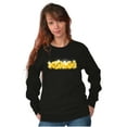 thumbnail image 4 of XOMG POP Shiny Diamond Bling Logo Women Plus Size Sweatshirt Brisco Brands 4X, 4 of 5